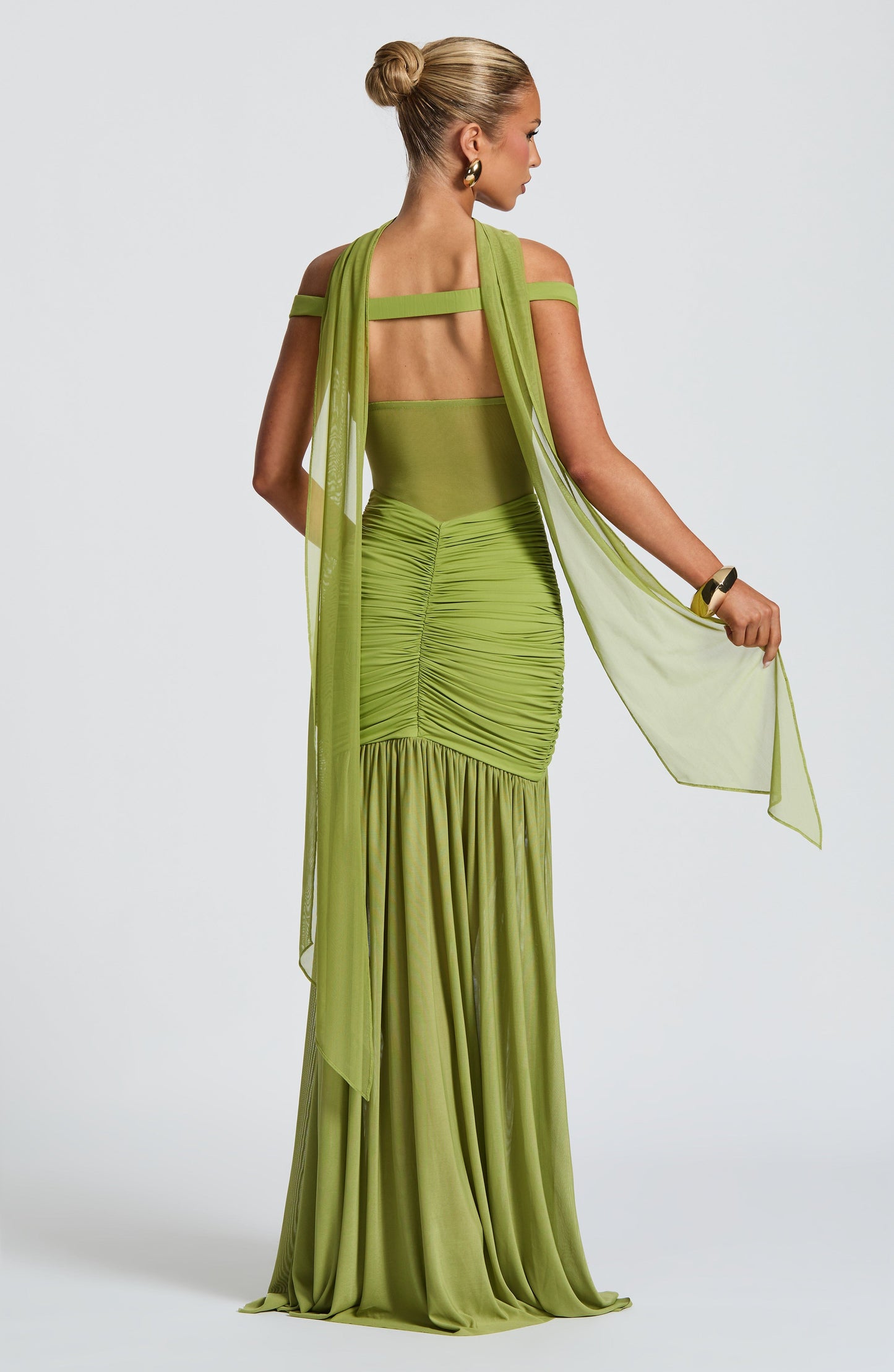 Darian | Vestido translucido de malla