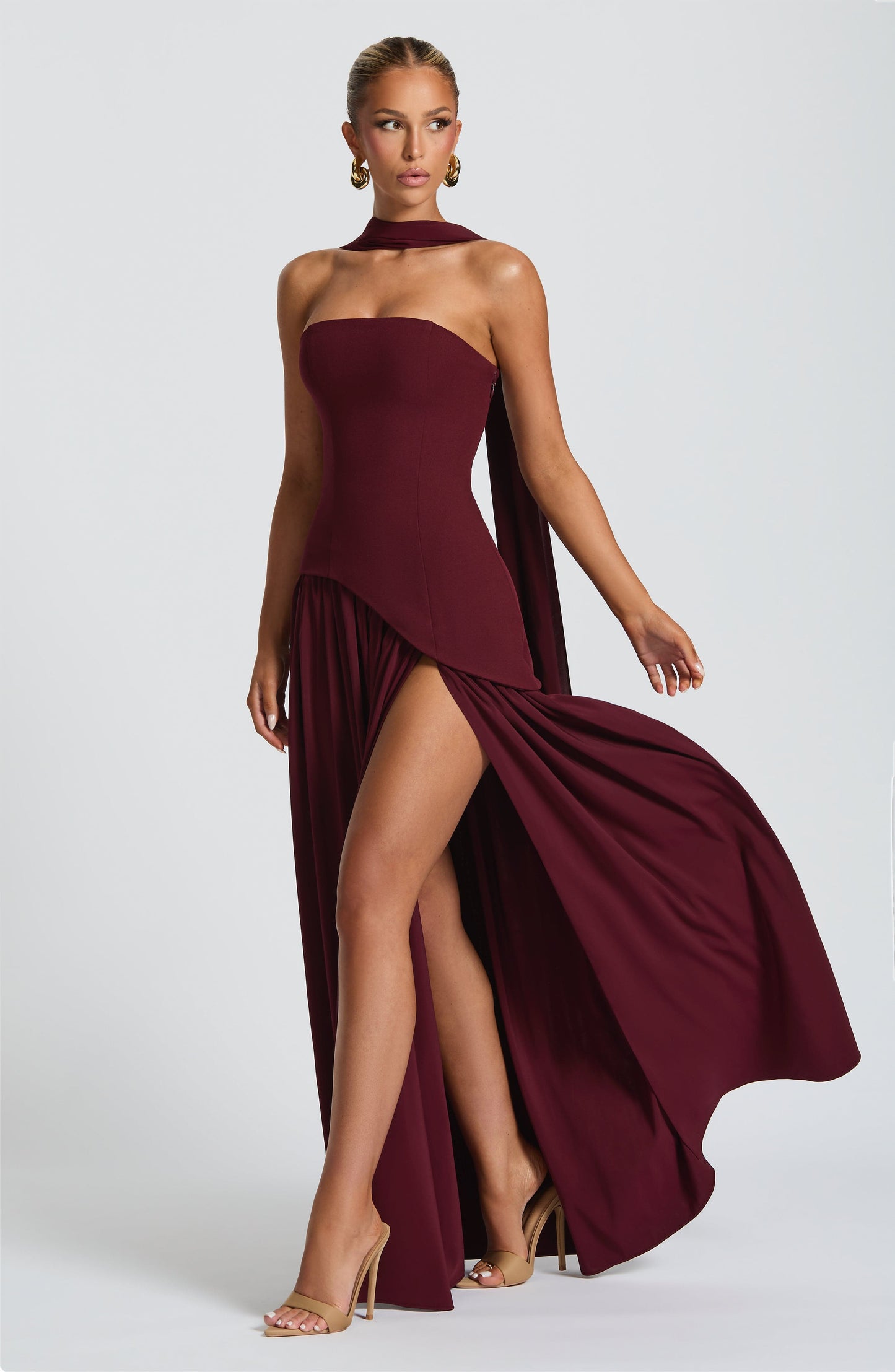 Barbara | Vestido versatil de pierna abierta