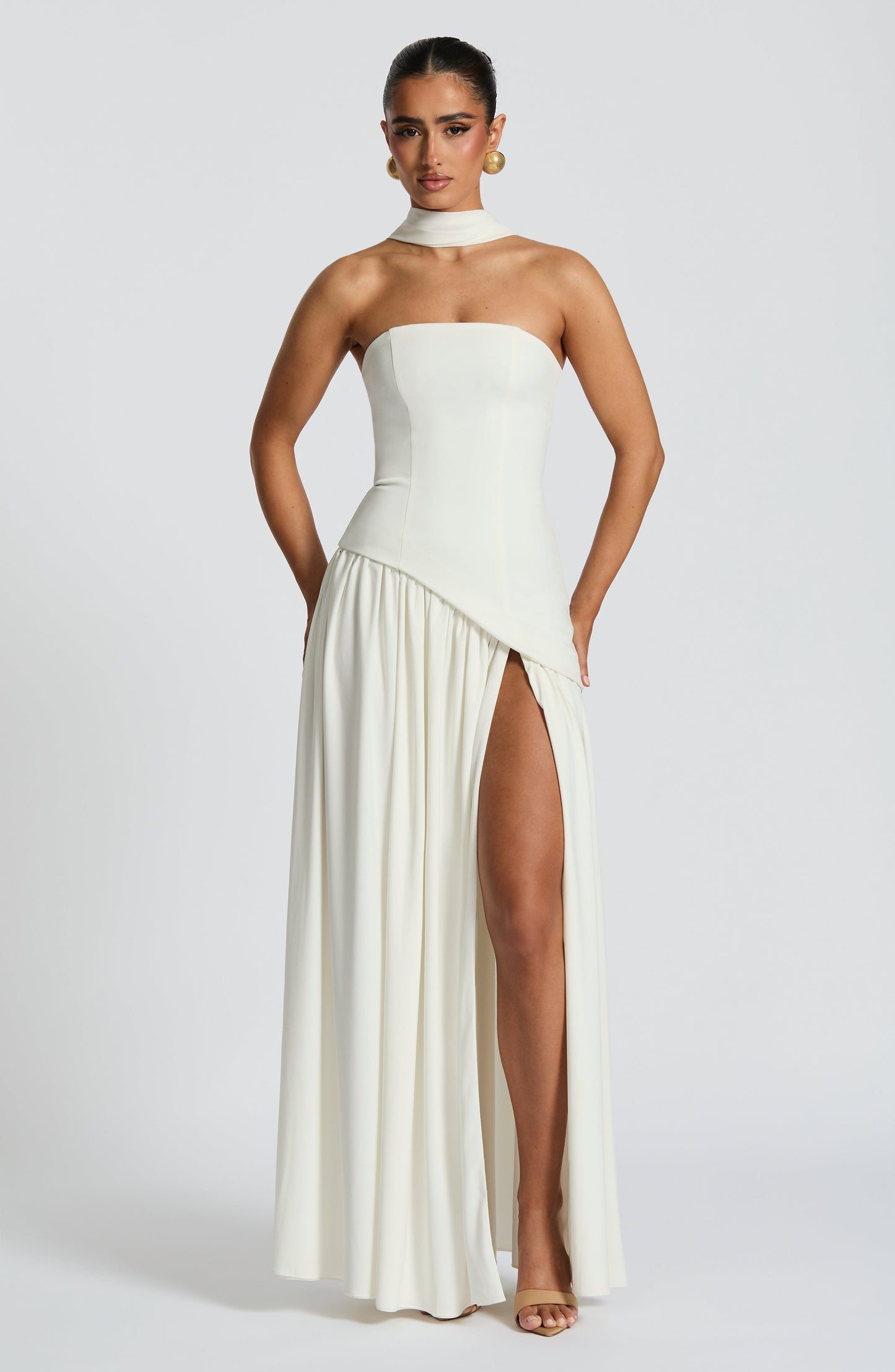 Barbara | Vestido versatil de pierna abierta