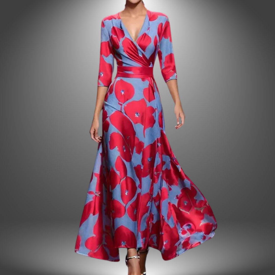 Paulina | Vestido largo hecho a mano