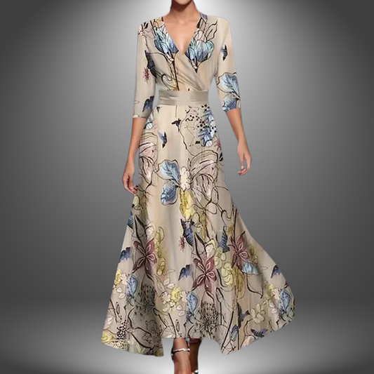 Paulina | Vestido largo hecho a mano