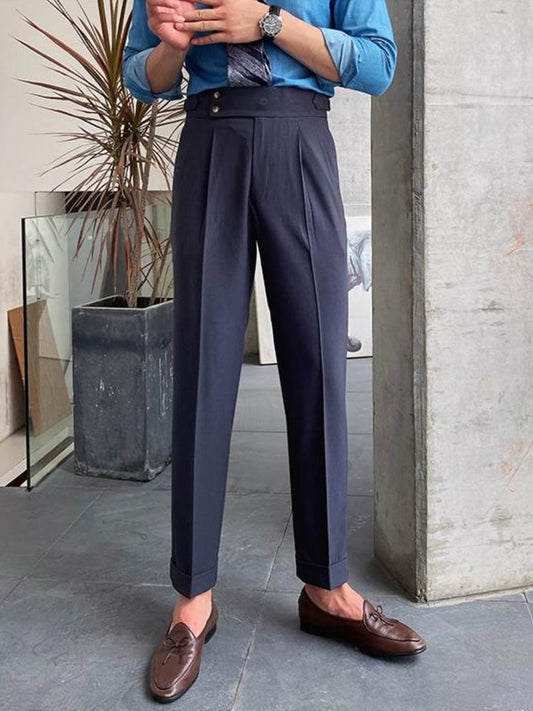 Álvaro | Pantalones Vintage con bolsillo planchado