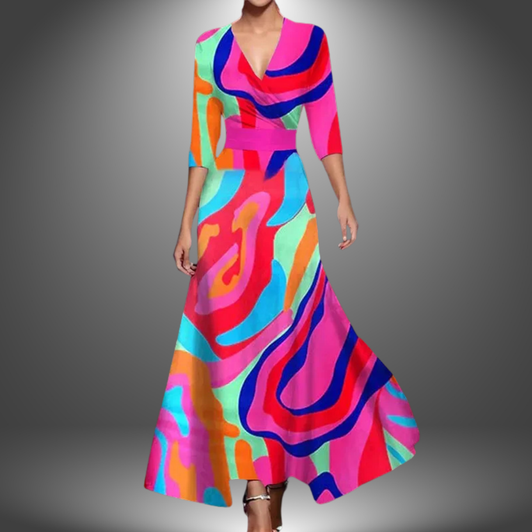 Paulina | Vestido largo hecho a mano