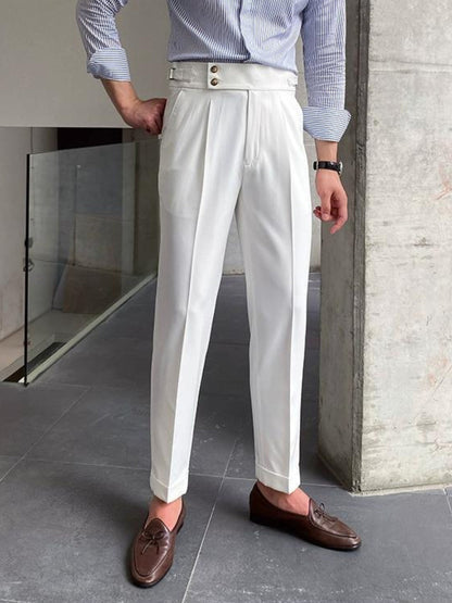 Álvaro | Pantalones Vintage con bolsillo planchado