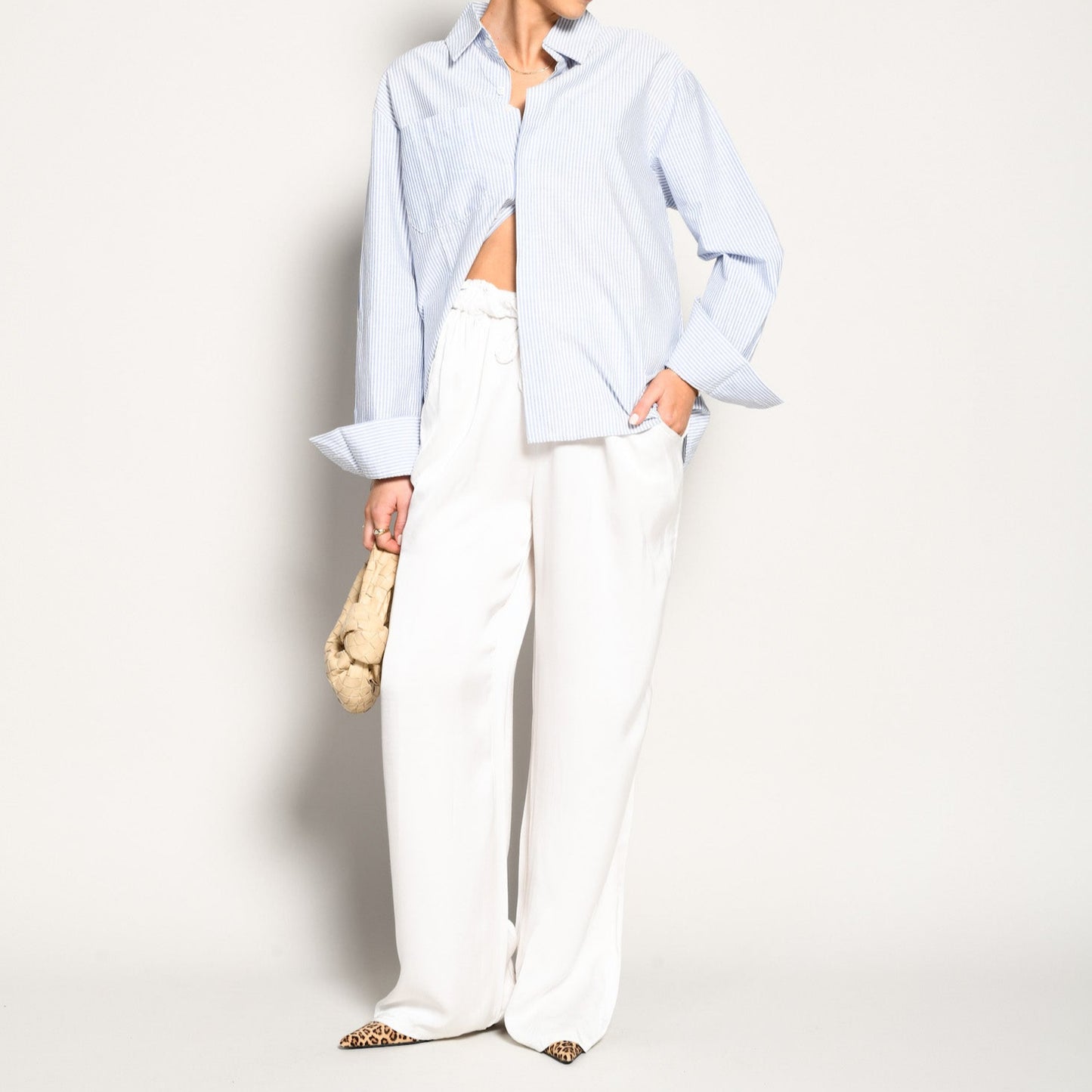 Claudia | Pantalones de saten