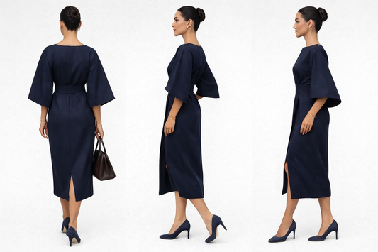 Lisa | Vestido de manga ancha