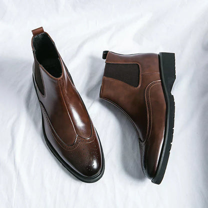 Adriel | Botines Chelsea de cuero
