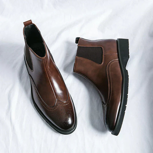 Adriel | Botines Chelsea de cuero