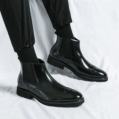 Adriel | Botines Chelsea de cuero