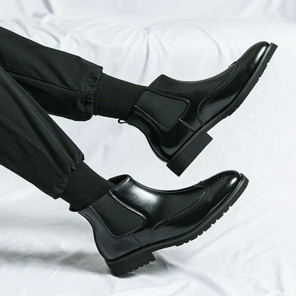 Adriel | Botines Chelsea de cuero