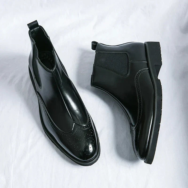 Adriel | Botines Chelsea de cuero