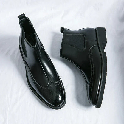 Adriel | Botines Chelsea de cuero