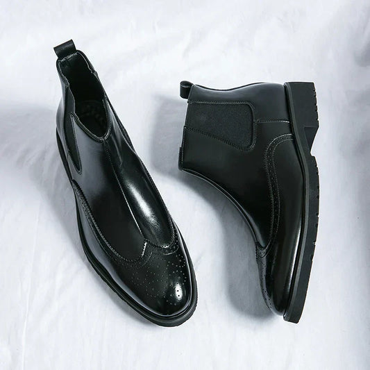 Adriel | Botines Chelsea de cuero