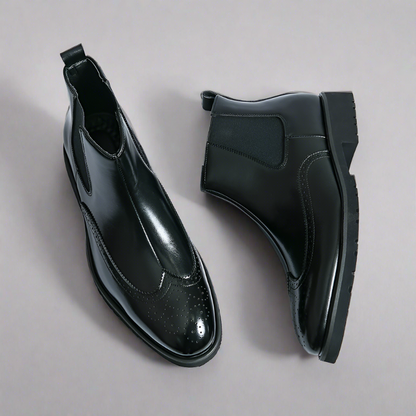 Adriel | Botines Chelsea de cuero