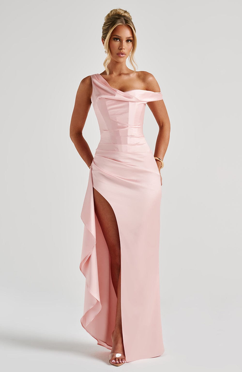 Juliene Maxi Dress - Blush Dress XS Babyboo Fashion Premium Exclusive Design