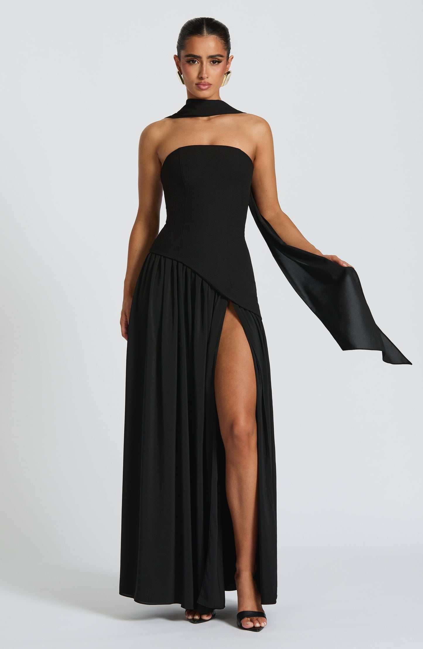 Barbara | Vestido versatil de pierna abierta