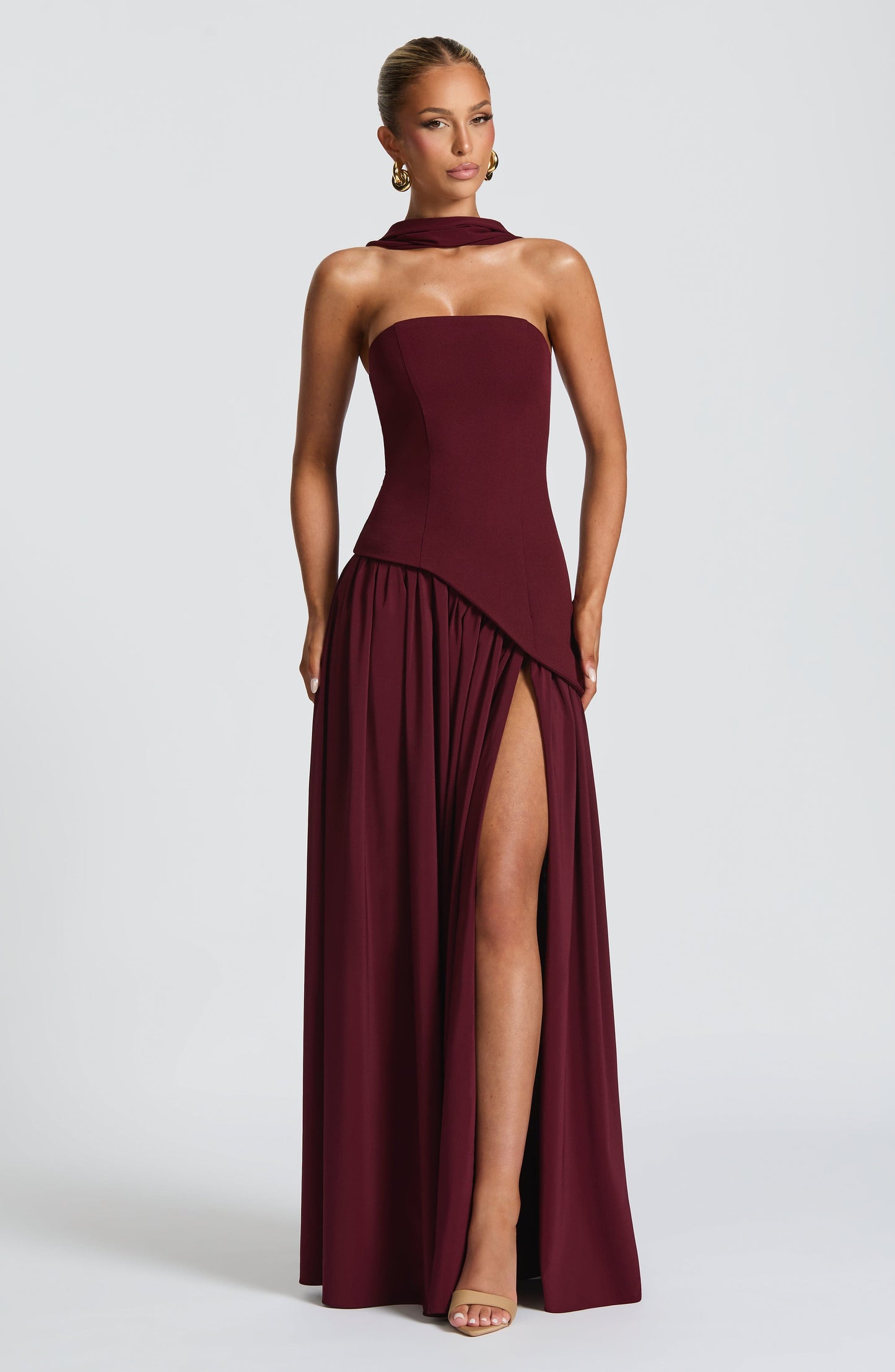 Barbara | Vestido versatil de pierna abierta