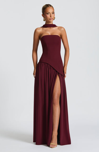 Barbara | Vestido versatil de pierna abierta