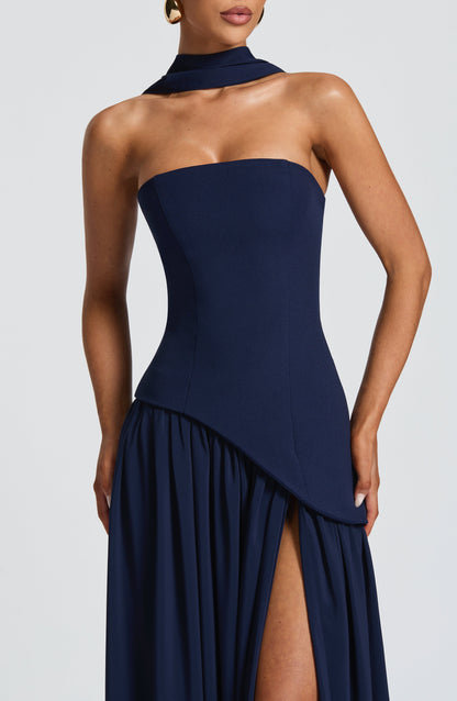 Barbara | Vestido versatil de pierna abierta