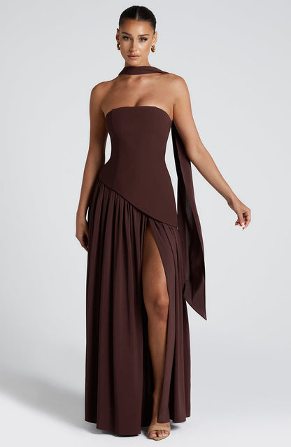 Barbara | Vestido versatil de pierna abierta