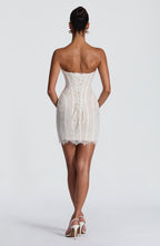 Sian | Vestido mini bordado para cada momento nupcial