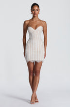 Sian | Vestido mini bordado para cada momento nupcial